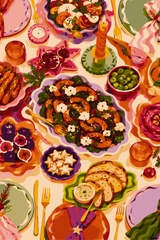 Feast table