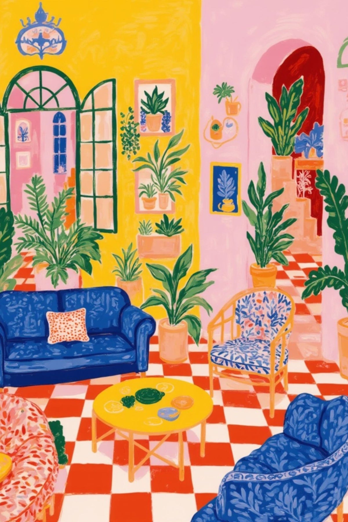 Arty interior