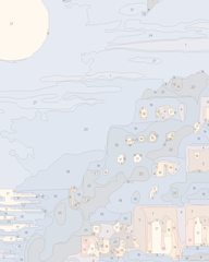 Evening coast