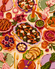 Feast table